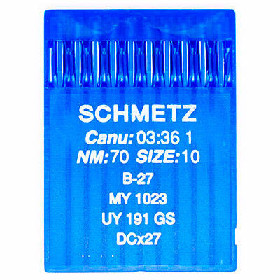 Schmetz industrial sewing machine needles B-27 Different sizes